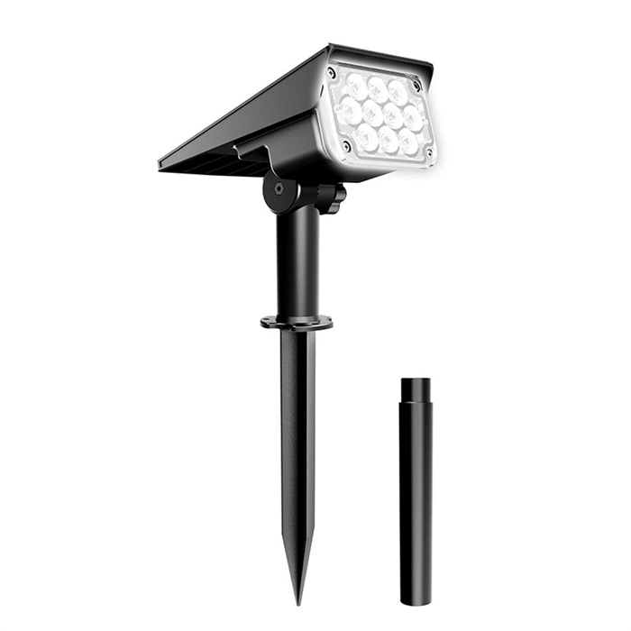 Waterproof Modern Outdoor Emergency Powered RGB LED Solar Garden Light