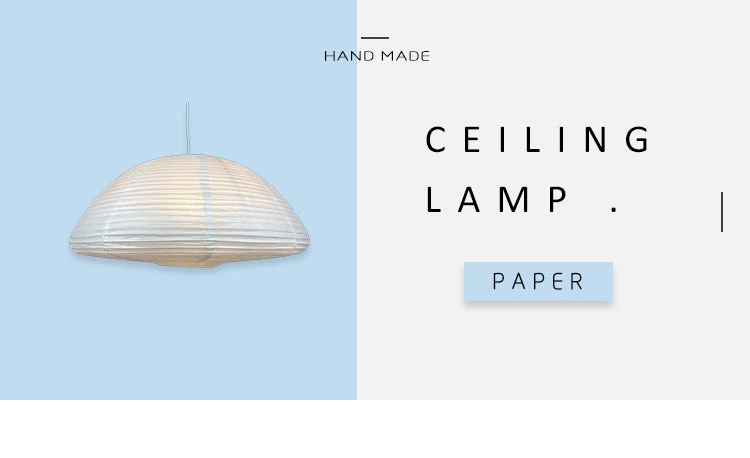 Manufacture Production Good Quality Paper Lamp Large Paper Ceiling Lantern