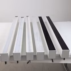 Barra luminosa LED lineare commerciale da 50 mm di larghezza