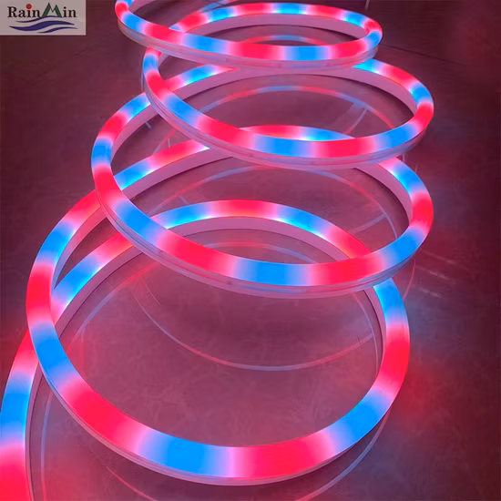Illuminazione decorativa con striscia al neon flessibile 24V Ws2818