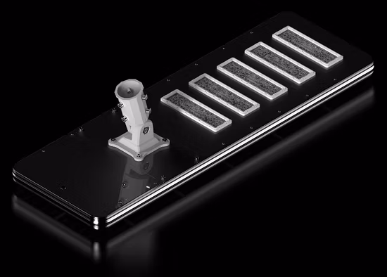 Lampione stradale solare tutto in uno integrato da 60 W 90 W 120 W